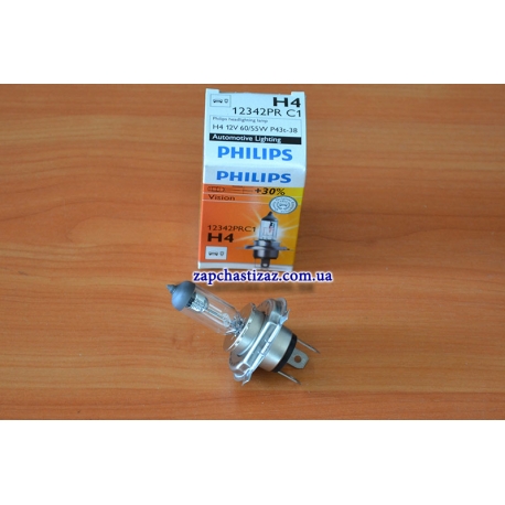 Лампочка H4 Philips Premium P12342PRC1 Фото 1 P12342PRC1