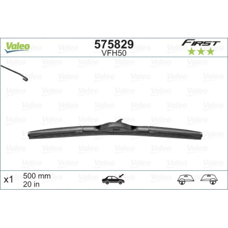 Щітка склоочисника Valeo - VL 575829 - зображення №1 VL 575829