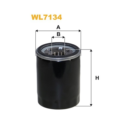 Фільтр масляний WIX - WL7134 - зображення №1 WL7134