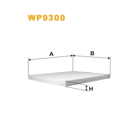 Фільтр салону WIX - WP9300 - зображення №1 WP9300