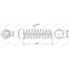 Пружина ходовой части Monroe - MN SP2229 - изображение №1