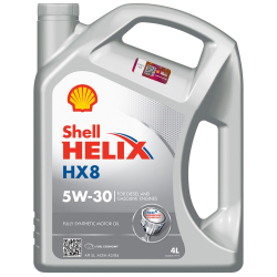 Олія Shell 5W-30 Helix HX8 Synthetic синтетика 4л