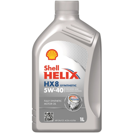 Олія Shell 5W-40 Helix HX8 Synthetic синтетика 1л 550070335