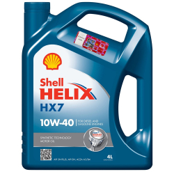Олія Shell 10W-40 Helix HX7 напівсинтетика 4л