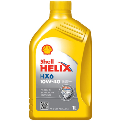 Олія Shell 10W-40 Helix HX6 напівсинтетика 1л