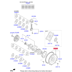 Маховик 23200-2B020 Mobis