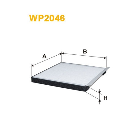 Фільтр салону WIX - WP2046 - зображення №1 WP2046