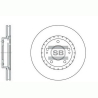 Диск тормозной HI-Q Sangsin Brake - SD1071 - изображение №1