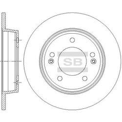 Диск тормозной HI-Q Sangsin Brake