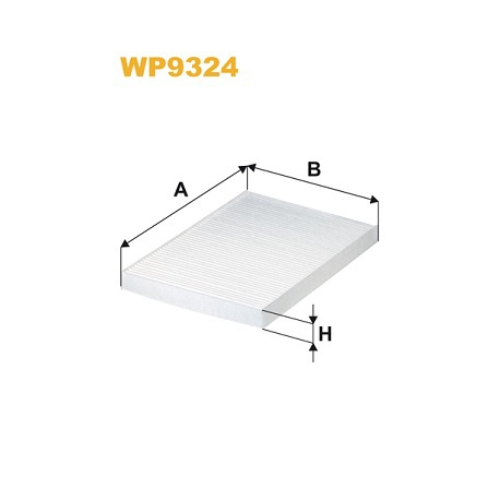 Фільтр салону WIX - WP9324 - зображення №1 WP9324