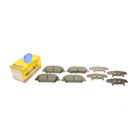 Колодки тормозные дисковые комплект Metelli - 22-0997-0 - изображение №1 22-0997-0