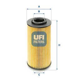Фильтр масляный UFI