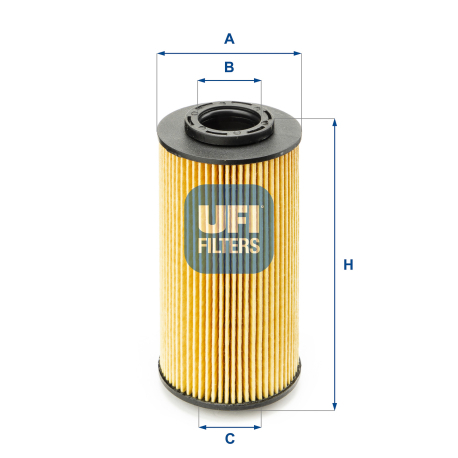 Фильтр масляный UFI - 25.070.00 - изображение №1 25.070.00