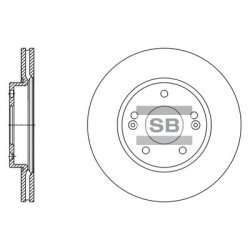 Диск тормозной HI-Q Sangsin Brake