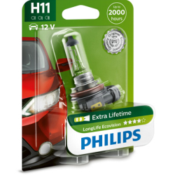 Лампочка H11 (PGJ19-2, 55 Вт, 12 V) PHILIPS