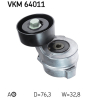 Натяжной ролик поликлинового ремня SKF - VKM 64011 - изображение №1