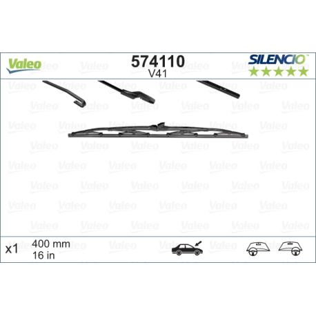 Щетка стеклоочистителя Valeo - VL 574110 - изображение №1 VL 574110