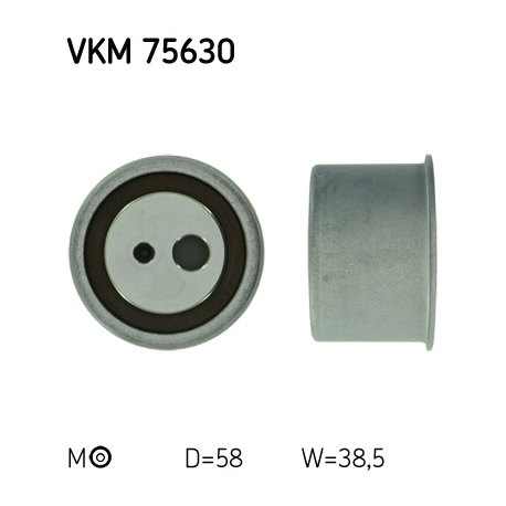 Натяжной ролик ремня ГРМ SKF - VKM 75630 - изображение №1 VKM 75630