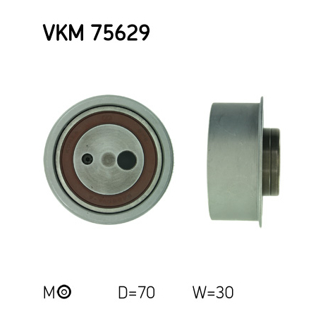 Натяжной ролик ремня ГРМ SKF - VKM 75629 - изображение №1 VKM 75629