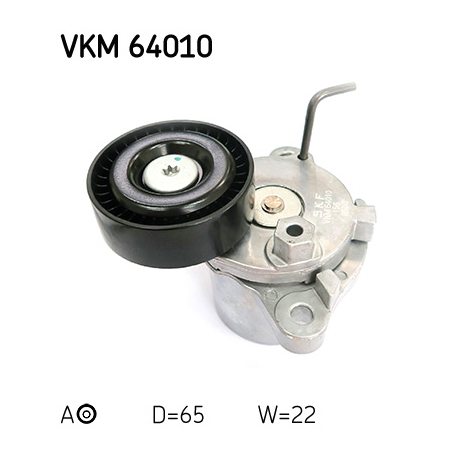Натяжной ролик поликлинового ремня SKF - VKM 64010 - изображение №1 VKM 64010