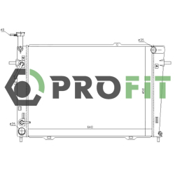 Радиатор охлаждения двигателя Profit