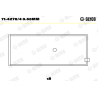 Шатунный подшипник GLYCO - 71-4278/4 0.50mm - изображение №1