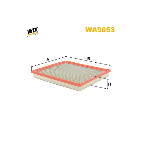 Фильтр воздушный Круз дизель WIX - WA9653 - изображение №1 WA9653