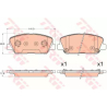 Колодки тормозные дисковые комплект TRW GDB3582. Фото 1