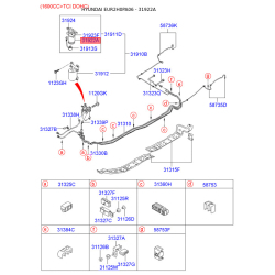 Фильтр топливный 31922-2EA00 Mobis