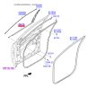 Облицовка / защитная накладка, дверь правая 82220-2W000 Mobis - 822202W000 - схема с каталога 82220, AEURPDMA16