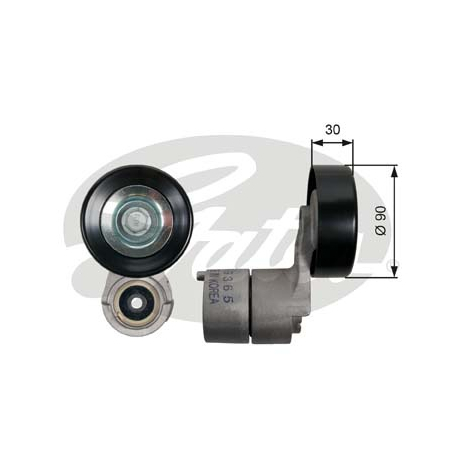 Натяжной ролик поликлинового ремня Gates - GT T39150 - изображение №1 GT T39150