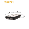 Фільтр повітряний WIX - WA6731 - зображення №1