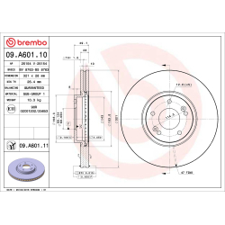 Диск тормозной Brembo