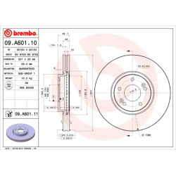 Диск тормозной Brembo