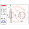 Диск тормозной Brembo - 09.A601.10 - изображение №1