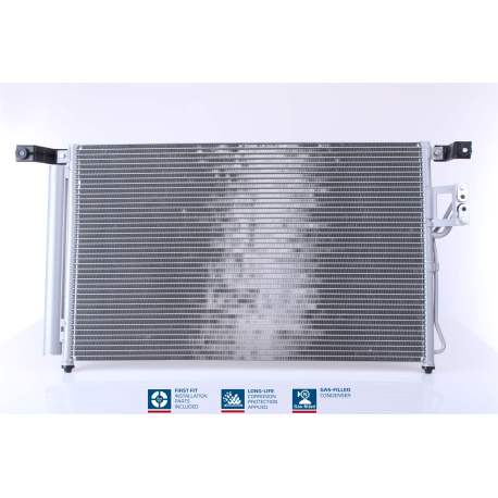 Радіатор кондиціонера Nissens - NI 94869 - зображення №1 NI 94869