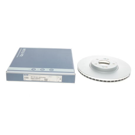 Диск тормозной передний MEYLE - 37-15 521 0033/PD - изображение №1 37-15 521 0033/PD