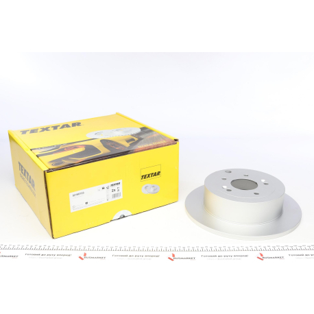 Диск тормозной Textar - TX 92166103 - изображение №1 TX 92166103