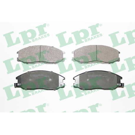 Колодки тормозные дисковые комплект LPR - LPR 05P860 - изображение №1 LPR 05P860