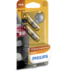 Лампочка H6Вт (BAX9s, 6 Вт, 12 V) PHILIPS