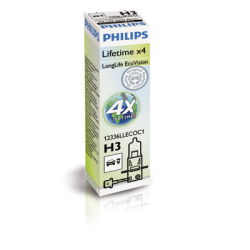 Лампочка H3 (PK22s, 55 Вт, 12 V) PHILIPS