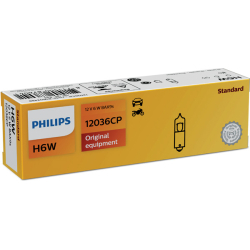 Лампочка H6Вт (BAX9s, 6 Вт, 12 V) PHILIPS
