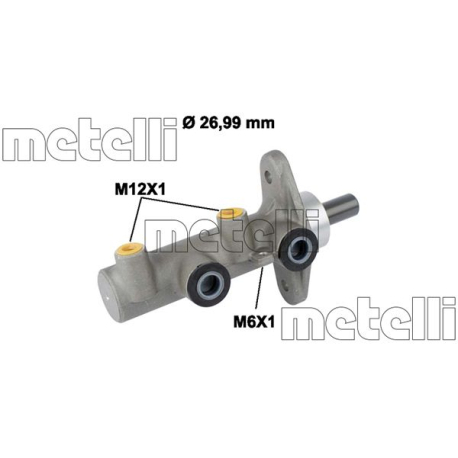 Цилиндр тормозной главный Metelli - 05-0821 - изображение №1 05-0821