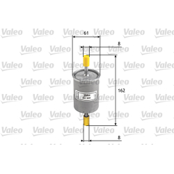 Фильтр топливный Valeo