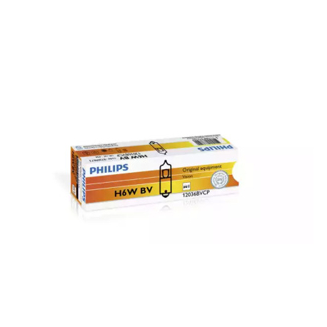 Лампочка H6Вт (BAX9s, 6 Вт, 12 V) PHILIPS PH 12036BVCP. Фото 1 PH 12036BVCP
