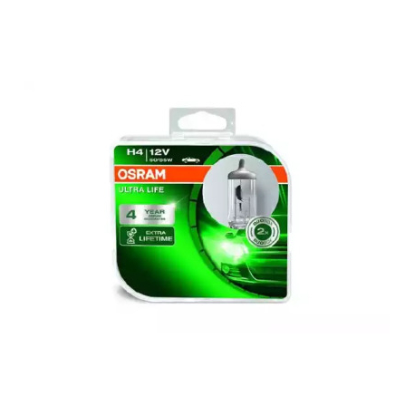 Лампочка H4 (P43t, 60/55 Вт, 12 V) OSRAM OS 64193ULT-HCB. Фото 1 OS 64193ULT-HCB