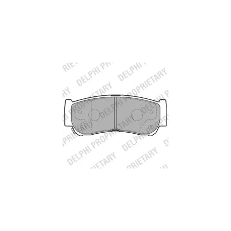 Колодки тормозные дисковые комплект Delphi LP2049. Фото 1 LP2049