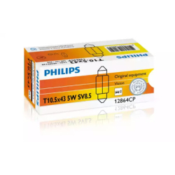 Лампочка Цокольная лампа накаливания (SV8,5, 5 Вт, 12 V) PHILIPS