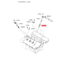 Свічка запалювання S1884-011051 Mobis