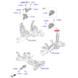 Болт кронштейна мотора 21920-0U000 Mobis